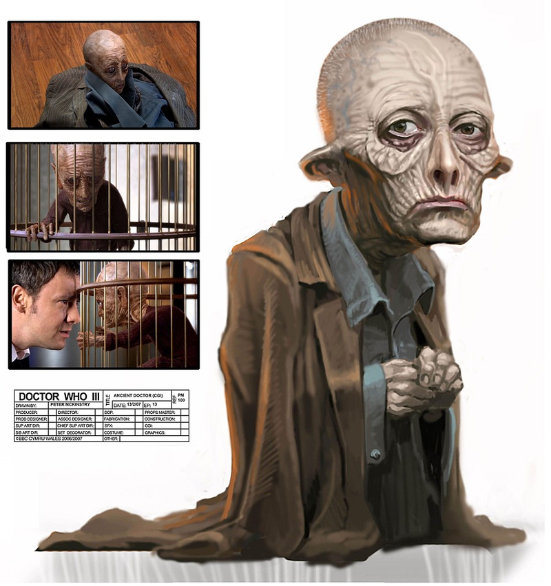 Illustration for article titled The Glory And Terror Of Doctor Who's Concept Art